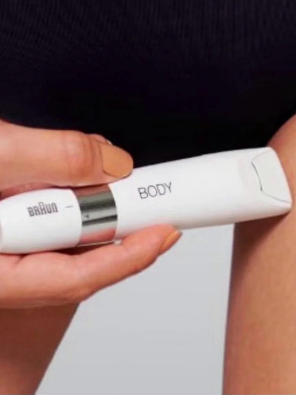 Braun Smooth Skin Women's Mini Hair Trimmer - BS1000 Store Counter Display New